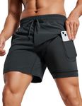 CRZ YOGA Men's Quick Dry Sports Sho