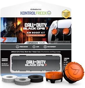 KontrolFreek Call of Duty: Black Ops 7 Aim Boost Kit | Collector’s Edition for PlayStation 5 (PS5), PlayStation 4 (PS4) Controller | Orange and Black
