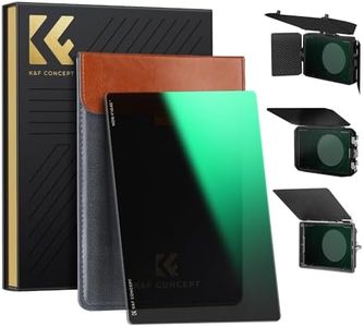 K&F CONCEPT 4'' x 5.65'' Square ND1.2 (4 Stops) Filter Cinema Neutral Density Filter Compatible with Tilta, SmallRig Matte Box Ultra-Slim Optical Glass ND16 Filter with 28-Multi Coated