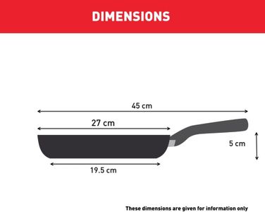 Tefal Comfort Max Frying Pan, 26cm – Stainless Steel Non-Stick