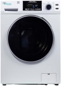 Arbreau 1.6 cu.ft. CONVERTIBLE Compact Combo Washer Dryer with Pet Cycle (White)