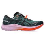 Asics Women's Fuji Lite 5 Running Shoes, 8, Rainy Lake/Black