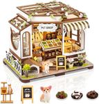 DIY Miniature House Kit,Pet Shop Do