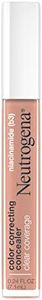 Neutrogena Clear Coverage Color Correcting Concealer Makeup, Lightweight Concealer with Niacinamide for Dark Spots, Oil-, Fragrance-, Paraben- & Phthalate-Free, Peach, 0.24 fl. oz