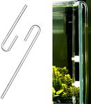 IAFVKAI 2x Acrylic U Shape Tube for Aquarium Air Pump Fish Tank Aquarium CO2 Diffuser Connect Tube
