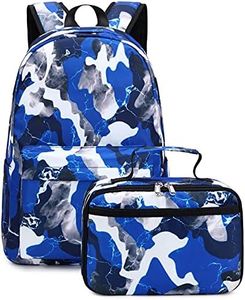 JIANYA Kids Backpack Boy/Girl Backpacks for School with Lunch Box Elementary Back Pack Bookbags for Boy/Girl