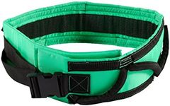 Patient Aid Gait Belt with Handles for Elderly & People with Disabilities, Patient Lift Transfer Belt for Caregivers, Patient Transfer Aid with Quick Release Buckle & Anti-Slip Features, Size Large