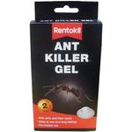 AMK® Rentokil Home Indoor Ant Killer Gel Poison Bait Station Pack of 2 Destroys Nests Kills Ants Pest Control