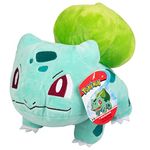 Pokémon 8" Bulbasaur Plush Stuffed Animal Toy - Officially Licensed - Quality Soft Stuffed Animal Toy - Generation 1 Starter - Gift for Kids & Fans of Pokemon
