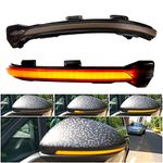 Aiyomi Dynamic LED Turn Signal Light Wing Mirror Indicator Light Replacement for VW Golf Mk7 7.5 7 Gti R GTD