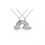 Aooaz Friend Heart Necklaces 2 Pieces