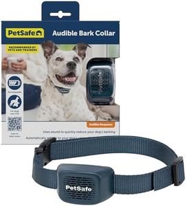 PetSafe Audible Bark Dog Collar, Humanely Stop Barking, Alternative to Static Shock No Bark Collar, 10 Levels of Safe Correction – for Small, Medium & Large Dogs Over 8 lb, Rechargeable & Waterproof