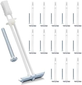 Drywall Anchor with Included Bolts for 1/4”-20 Fastener Size, Heavy Duty Hollow Drywall Anchors kit for TV Mounting, Stainless Steel Wall Anchors Holds Up to 270 Pounds Each in 1/2-in Drywall-14 Pack