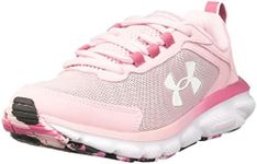 Under Armour Charged Assert 9, Prime Pink/Black/White, 8.5 Wide