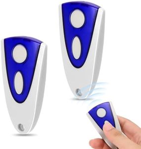 Mando a Distancia Compatible con Novoferm Novotron 502 MAX43-2 512 MIX43-2,2 Canales de Control Remoto Duplicador de Puerta de Garaje (2 Unidades)