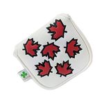 Foretra – Canada Maple Leaf - Golf Putter Headcover Quality PU Leather Magnetic Closure for Square Mallet Style Putters Scotty Cameron Odyssey Taylormade Ping