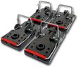 ROSHIELD 4 x Rat Traps - Professional Quality & Heavy Duty Pest Control Traps for Instant Kill - Large Reusable & Easy Set Rodent Solution