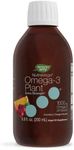 Nature's Way NutraVege Extra-Strength Omega-3 Plant Based Liquid Supplement- Vegeterian, Vegan- Cranberry Orange Flavor, 6.8 oz