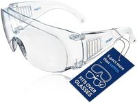 Dräger Safety Over Glasses X-pect 8110 Robust Eye Protection Goggles - Ideal Safety Glasses for Construction, Laboratory, Cycling Glasses, Safety Goggles for Mining, DIY, Healthcare - 1 Pair