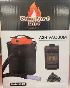 Comfortbilt BJ1513 Black Metal 2.5 HP Pellet Stove Ash Vacuum