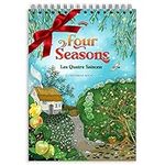 Adult Colouring Books by Colorya - A4 Size - Four Seasons Colouring Book for Adults - Premium Quality Paper, No Medium Bleeding, One-Sided Printing