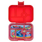 Yumbox Original Leakproof Bento Lunch Box Container for Kids (Roar Red (Race Cars Tray)) (RRI202303C)