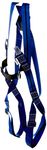 Honeywell Miller Titan 2 Points Harness, Blue With Black Line Polyester Webbing, Adjustable Leg Straps, Lightweight (0.6 kg), Cost Effective, One Size, 1011891