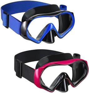 Aegend Diving Mask for Adult Youth, Anti-Fog Anti-UV Wide View Snorkel Mask for Scuba Diving Swimming Snorkeling