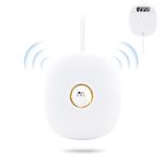 Vibrating Alarm Clock for Heavy Sleepers, Dual Alarm Digital Clock Under Pillow, Battery Powered Bed Shaker with 3 Levels & Flashing Light, LED Silent Mute for Senior,Kids,DST