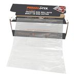 PrimalTek Vacuum Bag Roll Cutter Box - User Friendly for Food Saver – Microwave, Freezer and Boil Safe, BPA-Free, Compatible with Most Vacuum Seal Machines (8” x 50')