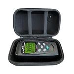 LATNEX MG-300 Gauss and ELF Magnetic Field Meter with Protection Boot + Black EVA Carrying Case