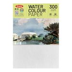 Anupam Professional Watercolour Paper | A6 (15X10CM) 300 GSM Cold Pressed Paper |Acid-Free 80 Pages| Ideal for Artist, Professional Drawing, Painting Dry & Wet, Fine Art, School, Students