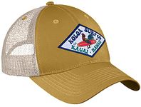 Koloa Surf Cocky Surfer Patch Logo Dad Hat-Yellow-Khaki