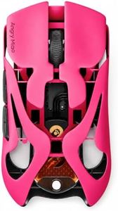 Angry miao AM Infinity Mouse .97 Wireless Gaming Mouse 47g Ultra-Light PAW3950 Sensor, 8K Dual Polling Rate 30,000 DPI, Claw & Fingertip Grip Optimized, 1.2s Hot-Swap Fast Charge, Tri-Mode Mouse Pink
