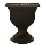 Southern Patio 19" Utopian Urn, Black