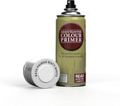 The Army Painter Color Primer Spray Paint, Matt White, 400ml, 13.5oz - Acrylic Spray Undercoat for Miniature Painting- Spray Primer for Plastic Miniatures