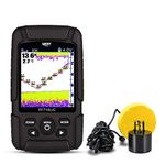 LUCKY Portable Fish Finder With Dual Sonar Frequency for Ice fishing Kayak fishing