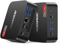 ACEMAGIC V1 Mini PC Twin Lake N150 (Upgraded N100, Up to 3.6 GHz) 16GB DDR4 RAM 512 M.2 2280 SSD Win11 Pro, Mini Computer 4K Dual Display/HDMI/WiFi/BT/LAN -Home/Office