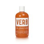 Verb Curl Conditioner - Soften, Define & Hydrate -Vegan Curl Defining Frizz Control-SunflowerCurl Complex,Jojoba and Castor Oil Hair Care Product to Deeply Nourish and Repair Damaged Hair,12 fl oz
