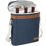 ZORMY 3 Bottle Insulated Wine Tote 