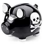 Mousehouse Gifts Childrens Pirate Themed Piggy Bank Money Box Gift for a Boy or a Girl