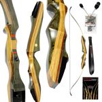 "Sage 2" Spyder Takedown Recurve Bow - 60 lb LEFT Hand - WITH STRINGER TOOL