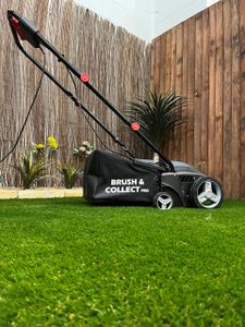 Artificial Grass Power Brush – Electric Lawn Sweeper for Turf Cleaning