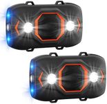 2 Pack Ultrasonic Rodent Repellent for Car Engines, Under Hood Mouse Repellent with Strobe Light Battery Powered - Keep Mice, Rodents, Rats and Squirrels Away from Cars, RVs, Garages, Attics, Indoors