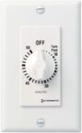 Intermatic SW60MWK 60-Minute Spring Wound Timer, White - Energy-Saving Control for Lights and Appliances - Easy Installation and Operation