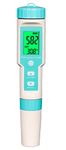 IONIX 7 in 1 PH/TDS/EC/ORP/S.G/Salinity/Temperature Multi-Parameter Pocket Water Quality Tester with Electrode Replaceable C-600 PH Meter for Pools Drinking Water