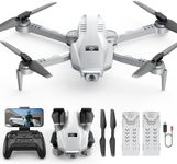 Holy Stone HS130 Mini Drone for Kids Adults with 1080P HD Camera, Foldable RC Quadcopter with 3 Speed Modes, Tap Fly, 3D Flips, Voice and Gesture Control, 2 Batteries, Kid Gift Toys for Boys Girls