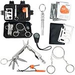 YaeTact Survival Kit, Outdoor Emergency Gear Survival Kit for Camping Hiking Travelling Hunting or Adventures