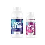 GRANOTONE Crystal Clear UV Resistant| Long- Lasting| Smooth Finish| All Surface |Easy to Use |Non-Toxic Epoxy Art Resin Formula (150 GMS)