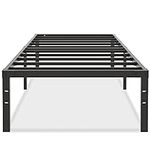 AMOBRO Twin Size Bed Frame with Sto
